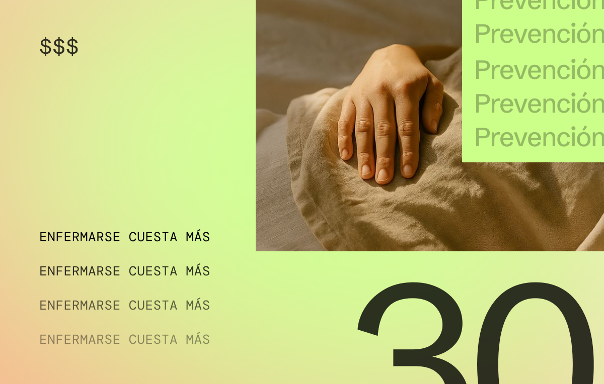 Un año de enfermedad cuesta más que 30 años de prevención